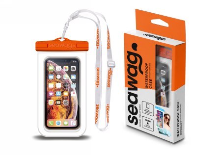 Seawag Element Proof Case - wodoodporne etui do telefonu (white/orange)