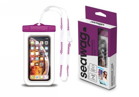 Seawag Element Proof Case - wodoodporne etui do telefonu (white/purple)