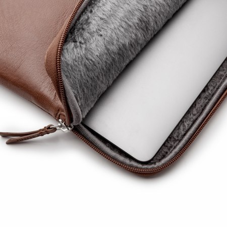 Trunk 14" MacBook Pro Sleeve - skórzane etui ochronne do MacBook 14" (brown)
