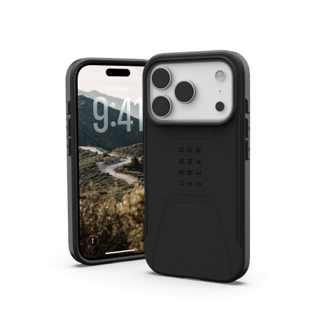 UAG Civilian MagSafe - etui do iPhone 18 Pro / 17 Pro kompatybilne z MagSafe (black)