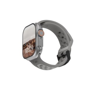 UAG Civilian - silikonowy pasek do Apple Watch 44mm-49mm (Apple Watch 4-11, SE 1-3, Ultra 1-3) (titanium)