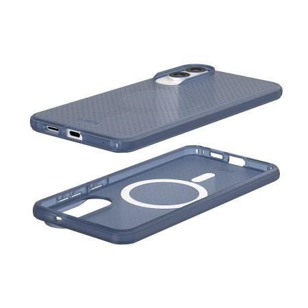 UAG Dot Magnet - obudowa ochronna do Samsung Galaxy S25 Edge z wbudowanym modułem magnetycznym (cloud blue)