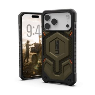 UAG Monarch Pro - etui do iPhone 18 Pro Max / 17 Pro Max kompatybilne z MagSafe (kevlar element green) [s]