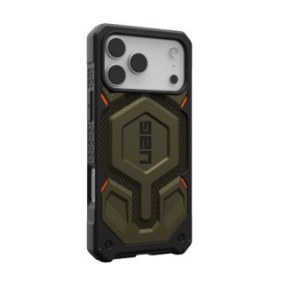 UAG Monarch Pro - etui do iPhone 18 Pro Max / 17 Pro Max kompatybilne z MagSafe (kevlar element green) [s]