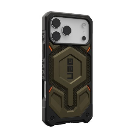 UAG Monarch Pro - etui do iPhone 18 Pro Max / 17 Pro Max kompatybilne z MagSafe (kevlar element green) [s]