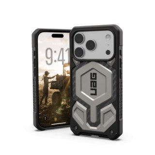 UAG Monarch Pro - etui do iPhone 18 Pro / 17 Pro kompatybilne z MagSafe (titanium)