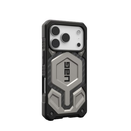 UAG Monarch Pro - etui do iPhone 18 Pro / 17 Pro kompatybilne z MagSafe (titanium)