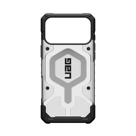 UAG Pathfinder Clear MagSafe - etui do iPhone 18 Pro Max / 17 Pro Max kompatybilne z MagSafe (ice/silver)