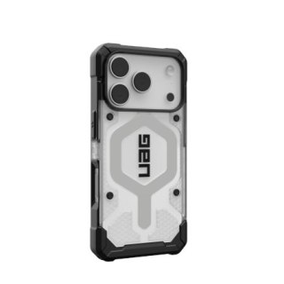 UAG Pathfinder Clear MagSafe - etui do iPhone 18 Pro / 17 Pro kompatybilne z MagSafe (ice/silver)