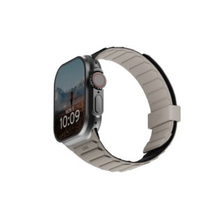 UAG Pathfinder - silikonowy dwustronny pasek magnetyczny do Apple Watch 44mm-49mm (Apple Watch 4-11, SE 1-3, Ultra 1-3) (black/t