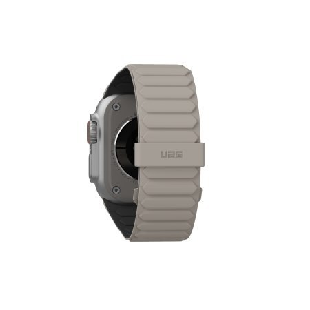 UAG Pathfinder - silikonowy dwustronny pasek magnetyczny do Apple Watch 44mm-49mm (Apple Watch 4-11, SE 1-3, Ultra 1-3) (black/t