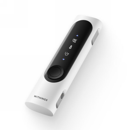 Withings BeamO - multifunkcyjne urządzenie do kontrolowania stanu zdrowia (termometr, pulsoksymetr, EKG, cyfrowy stetoskop). Wyr