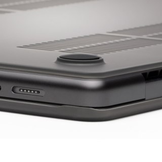 ZAGG Hardshell - obudowa ochronna do MacBook Air 13" M2 (2022) / M3 (2024) / M4 (2025) / M5 (2026) (smoke)