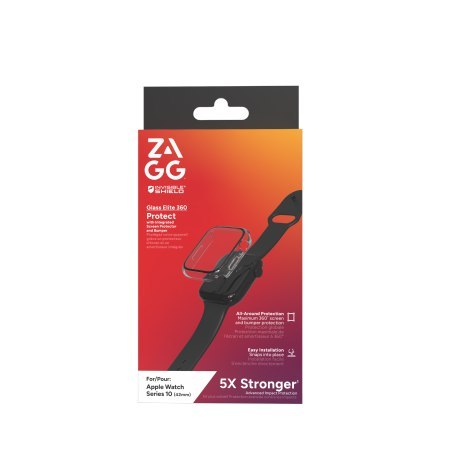 ZAGG InvisibleShield Glass Elite 360 - szkło ochronne do Apple Watch 10-11 (42mm)