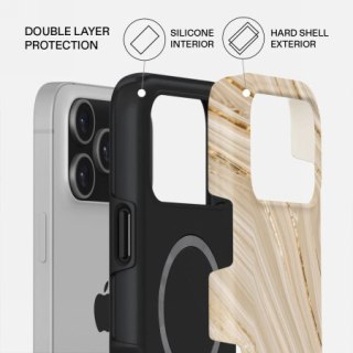 Burga Tough Magsafe - etui ochronne do iPhone 17 Pro Max kompatybilne z MagSafe (full glam)