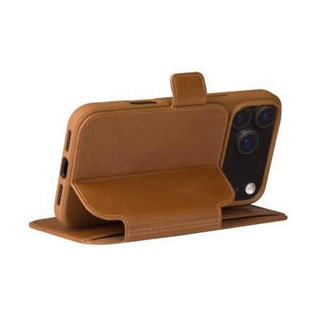 Dbramante 1928 Copenhagen - skórzane etui do iPhone 18 Pro Max / 17 Pro Max (tan)