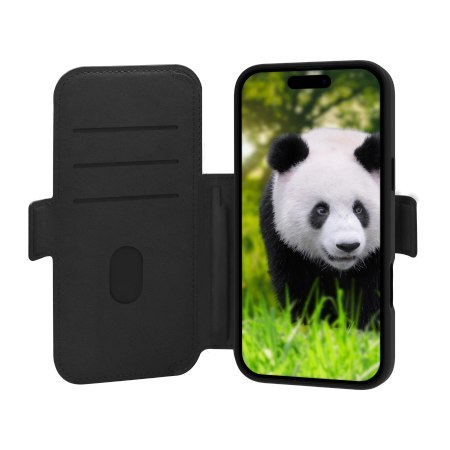 Dbramante 1928 Lynge MS - skórzane etui do iPhone 18 Pro Max / 17 Pro Max kompatybilne z MagSafe (black)