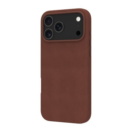 Dbramante 1928 Lynge MS - skórzane etui do iPhone 18 Pro Max / 17 Pro Max kompatybilne z MagSafe (dark tan)