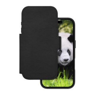 Dbramante 1928 Lynge MS - skórzane etui do iPhone 18 Pro / 17 Pro kompatybilne z MagSafe (black)