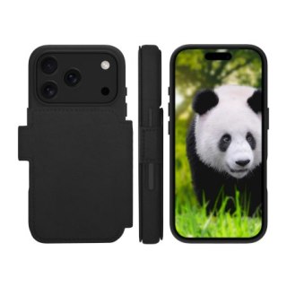 Dbramante 1928 Lynge MS - skórzane etui do iPhone 18 Pro / 17 Pro kompatybilne z MagSafe (black)