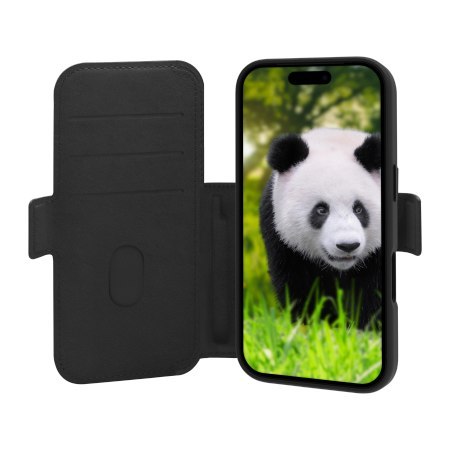 Dbramante 1928 Lynge MS - skórzane etui do iPhone 18 Pro / 17 Pro kompatybilne z MagSafe (black)