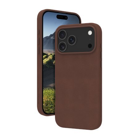 Dbramante 1928 Roskilde MS - skórzane etui do iPhone 18 Pro Max / 17 Pro Max kompatybilna z MagSafe (dark tan)