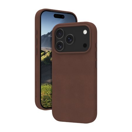 Dbramante 1928 Roskilde MS - skórzane etui do iPhone 18 Pro / 17 Pro kompatybilna z MagSafe (dark tan)
