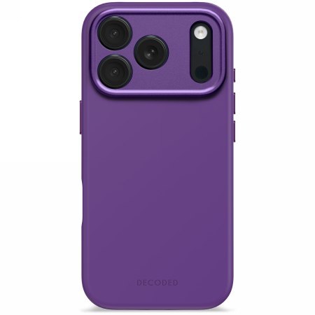 Decoded AntiMicrobial Silicone Backcover - silikonowa obudowa ochronna do iPhone 17 Pro kompatybilna z MagSafe (future dusk)