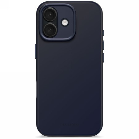 Decoded AntiMicrobial Silicone Backcover - silikonowa obudowa ochronna do iPhone 17 kompatybilna z MagSafe (true navy)