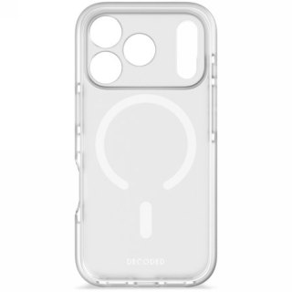 Decoded DropTec Transparent Backcover - obudowa ochronna do iPhone 17 Pro Max kompatybilna z MagSafe (frosted white)