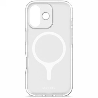 Decoded DropTec Transparent Backcover - obudowa ochronna do iPhone 17 kompatybilna z MagSafe (frosted white)