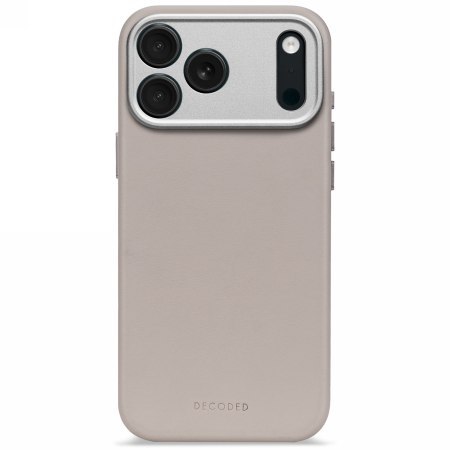 Decoded Leather Backcover - skórzana obudowa ochronna do iPhone 17 Pro kompatybilna z MagSafe (solid clay) [eol]