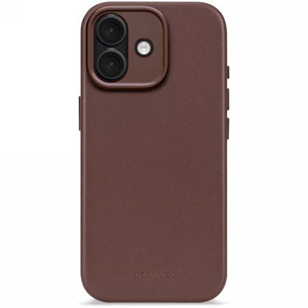 Decoded Leather Backcover - skórzana obudowa ochronna do iPhone 17 kompatybilna z MagSafe (chocolat brown)