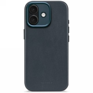 Decoded Leather Backcover - skórzana obudowa ochronna do iPhone 17 kompatybilna z MagSafe (navy shadow)