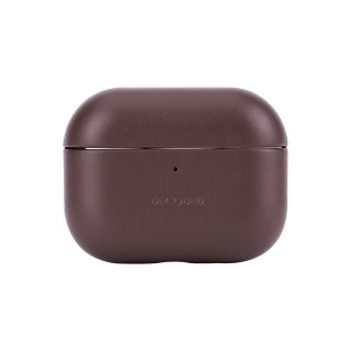 Decoded Leather Case - skórzane etui ochronne do AirPods Pro 3 (chocolate)