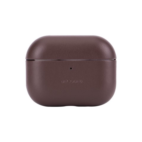 Decoded Leather Case - skórzane etui ochronne do AirPods Pro 3 (chocolate)
