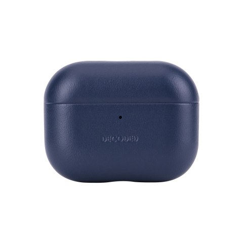 Decoded Leather Case - skórzane etui ochronne do AirPods Pro 3 (navy)