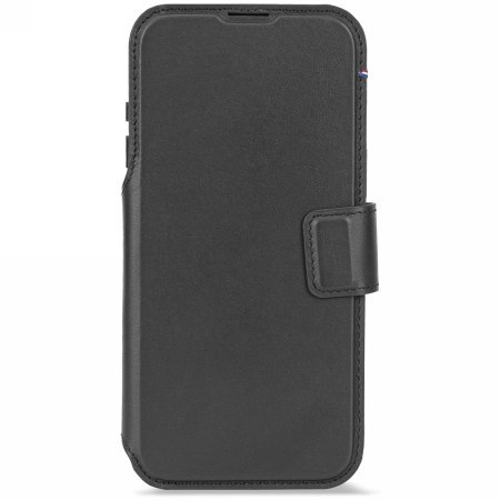 Decoded Leather Detachable Wallet - skórzana obudowa ochronna do iPhone 17 Pro Max kompatybilna z MagSafe (black)
