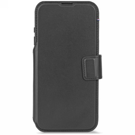 Decoded Leather Detachable Wallet - skórzana obudowa ochronna do iPhone 17 Pro kompatybilna z MagSafe (black)