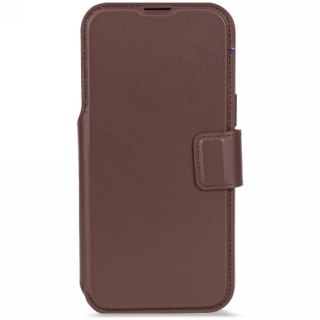Decoded Leather Detachable Wallet - skórzana obudowa ochronna do iPhone 17 Pro kompatybilna z MagSafe (chocolat brown)