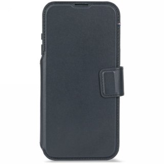 Decoded Leather Detachable Wallet - skórzana obudowa ochronna do iPhone 17 Pro kompatybilna z MagSafe (navy shadow)
