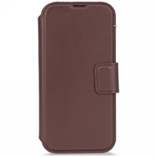 Decoded Leather Detachable Wallet - skórzana obudowa ochronna do iPhone 17 kompatybilna z MagSafe (chocolat brown)