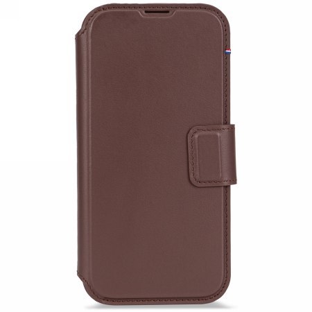 Decoded Leather Detachable Wallet - skórzana obudowa ochronna do iPhone 17 kompatybilna z MagSafe (chocolat brown)