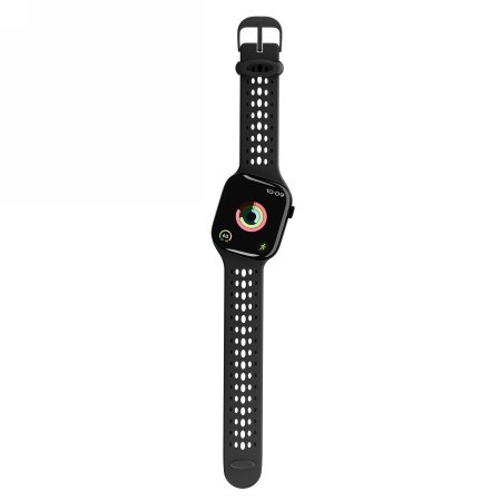 Decoded Silicone Ares O Band - silikonowy pasek do Apple Watch 38mm-42mm (Apple Watch 1-11, SE 1-3) (black)