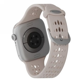 Decoded Silicone Ares O Band - silikonowy pasek do Apple Watch 38mm-42mm (Apple Watch 1-11, SE 1-3) (clay)