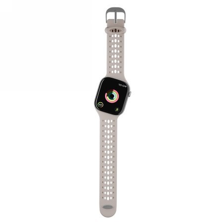 Decoded Silicone Ares O Band - silikonowy pasek do Apple Watch 38mm-42mm (Apple Watch 1-11, SE 1-3) (clay)