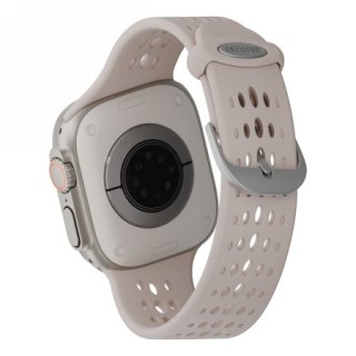 Decoded Silicone Ares O Band - silikonowy pasek do Apple Watch 44mm-49mm (Apple Watch 4-11, SE 1-3, Ultra 1-3) (clay)