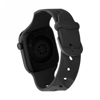 Decoded Silicone Ares Splice Band - silikonowy pasek do Apple Watch 38mm-42mm (Apple Watch 1-11, SE 1-3) (black)