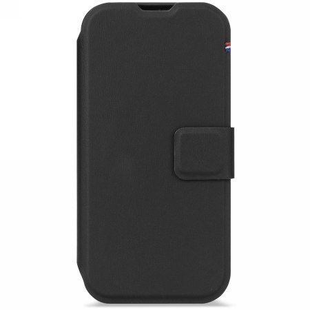 Decoded Textured Silicone Detachable Wallet - obudowa ochronna do iPhone 17 Pro Max kompatybilna z MagSafe (phantom black)