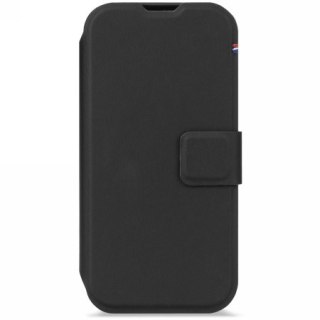 Decoded Textured Silicone Detachable Wallet - obudowa ochronna do iPhone 17 kompatybilna z MagSafe (phantom black)